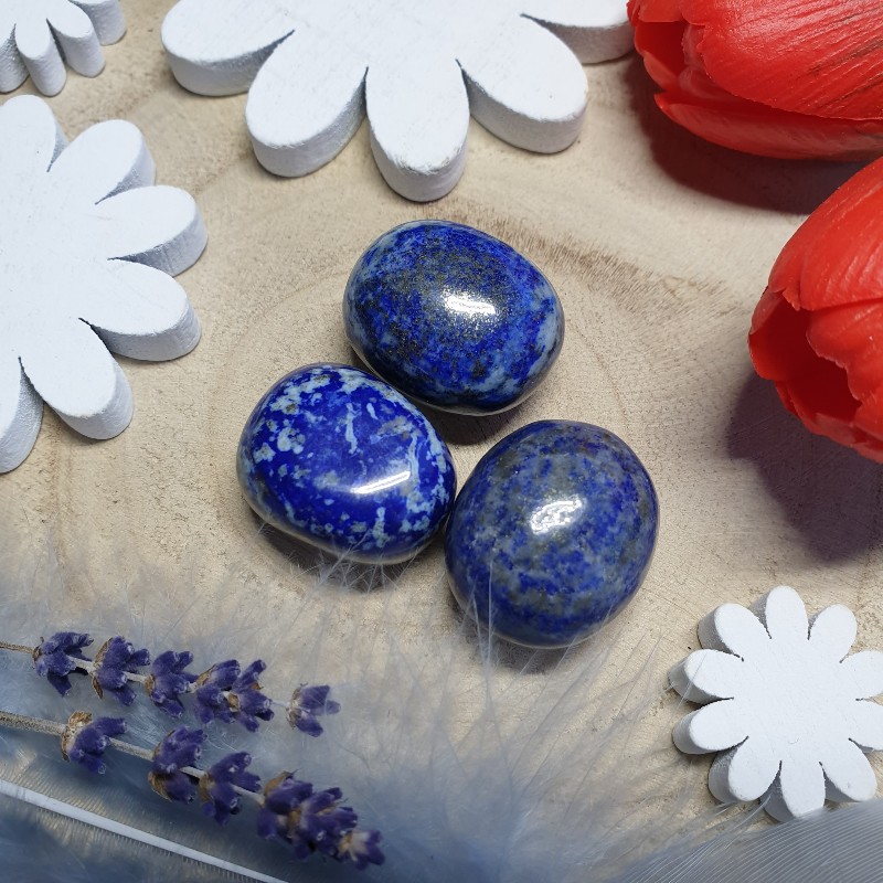 Lapis lazuli - tromlovaný kameň (1ks)