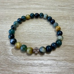 achat-machovy-tigrie-oko-sokolie-oko-pansky-naramok-s-krizikom-o-gul-8-mm-02