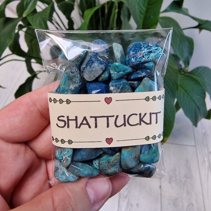 Shattuckit - balíček tromlovaných kameňov - 90g
